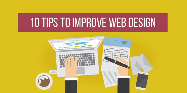 10 Tips to Improve Web Design, Infographic